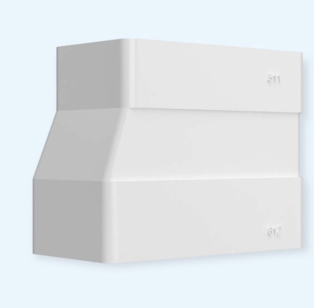 612РП511П ERA Редуктор РПП 60х120 эксцентриковый 55х110 пластик